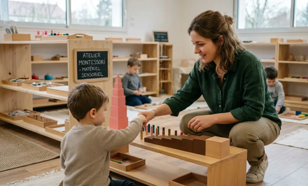 Pédagogie Montessori - origines, principes clés et applications concrètes
