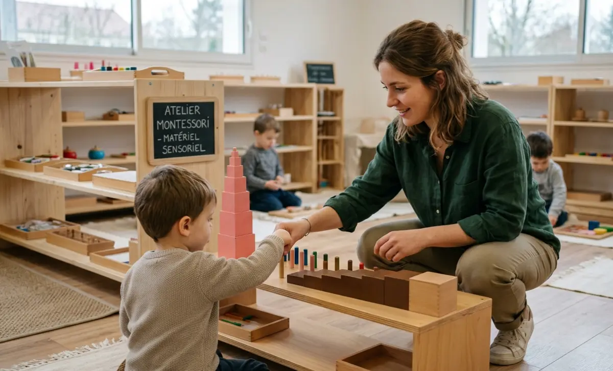 Pédagogie Montessori - origines, principes clés et applications concrètes